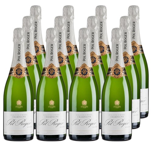 Pol Roger Brut Reserve Champagne 75cl Crate of 12 Champagne